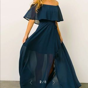 Baltic Born Navy Blue Dress Size Medium